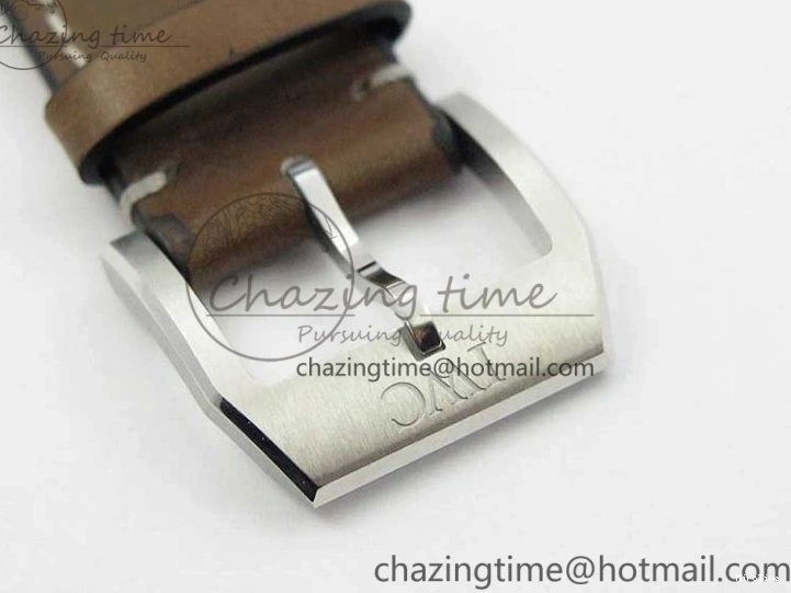 MIROTIME 0509 Pilot Chrono IW377726 ZF 1:1 Best Edition Green Dial on Brown Leather Strap A Trendsetting 7125